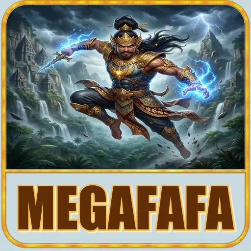 Beranda aplikasi megafafa setelah terbuka